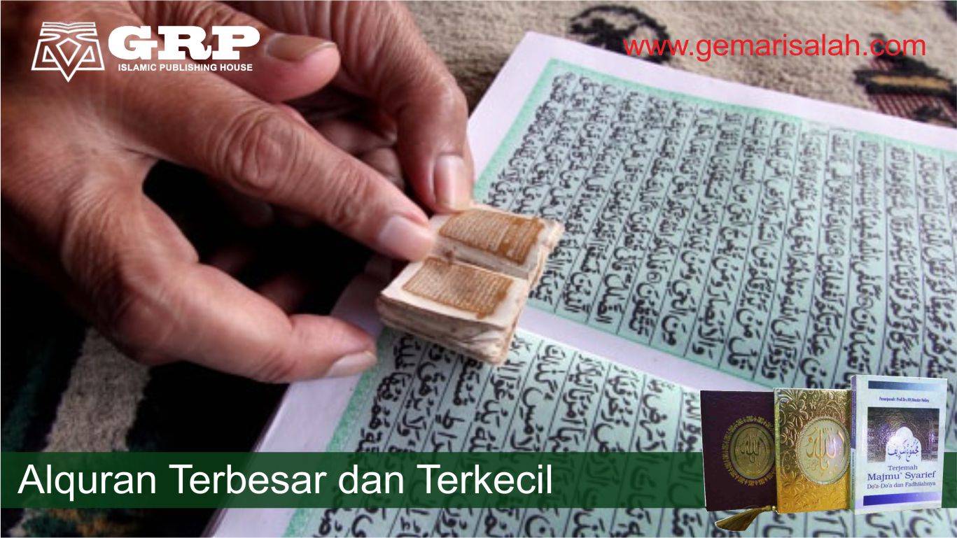 alquran terbesar dan terkecil