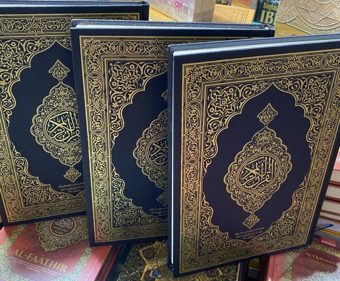 ukuran alquran yang diinginkan
