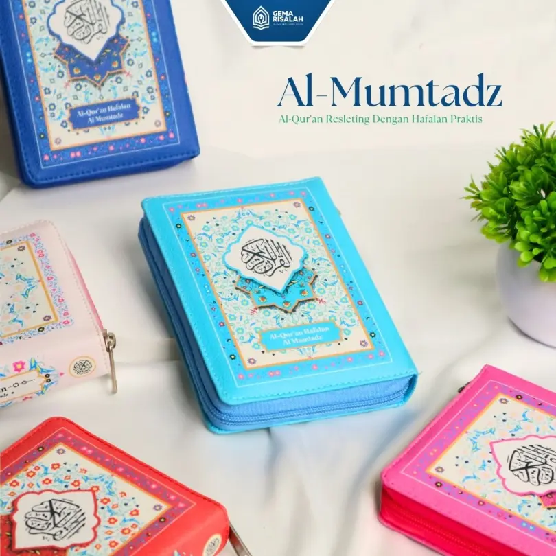19 Alquran Hafalan Resleting QPP Ukuran A6 Premium Cover - Gambar 1