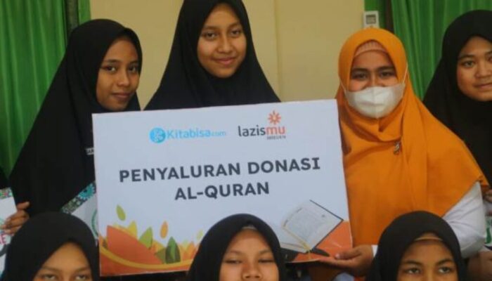 wakaf alquran untuk murid masjid di pelosok