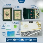Hampers Gift Set Ibadah Quran Saku Terjemah Al-Busyro Resleting A6 - Gambar 11