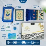 Hampers Gift Set Ibadah Quran Saku Terjemah Al-Busyro Resleting A6 - Gambar 12