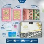 Hampers Gift Set Ibadah Quran Saku Terjemah Al-Busyro Resleting A6 - Gambar 13