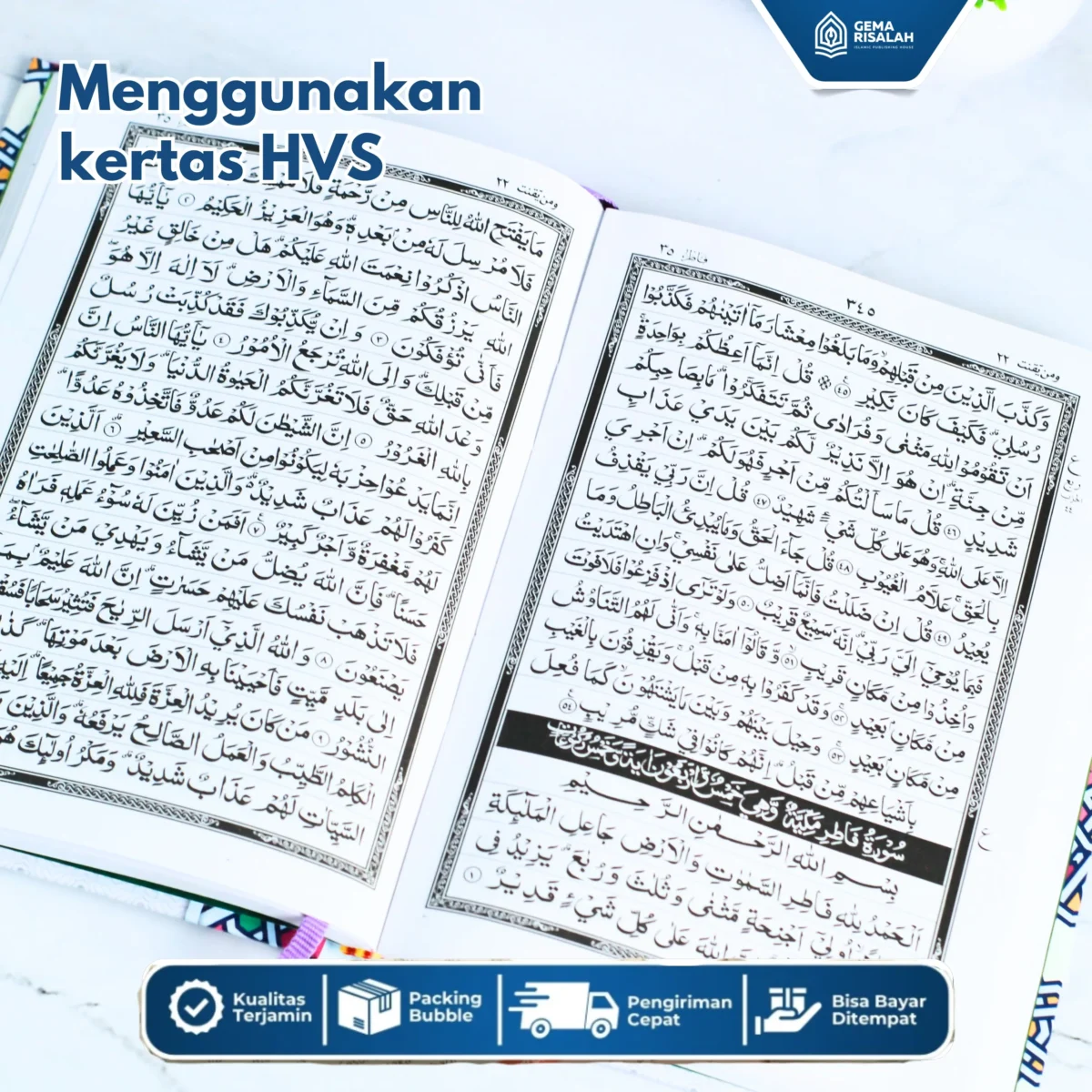 Al-Quran Al-Sadda HVS Milenial A5 Khat Bombay Non Terjemah - Gambar 6