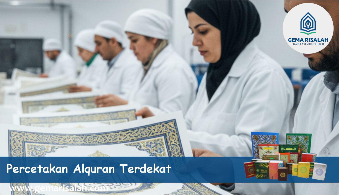 percetakan alquran terdekat