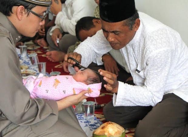 tasyakuran dan distribusi daging aqiqah