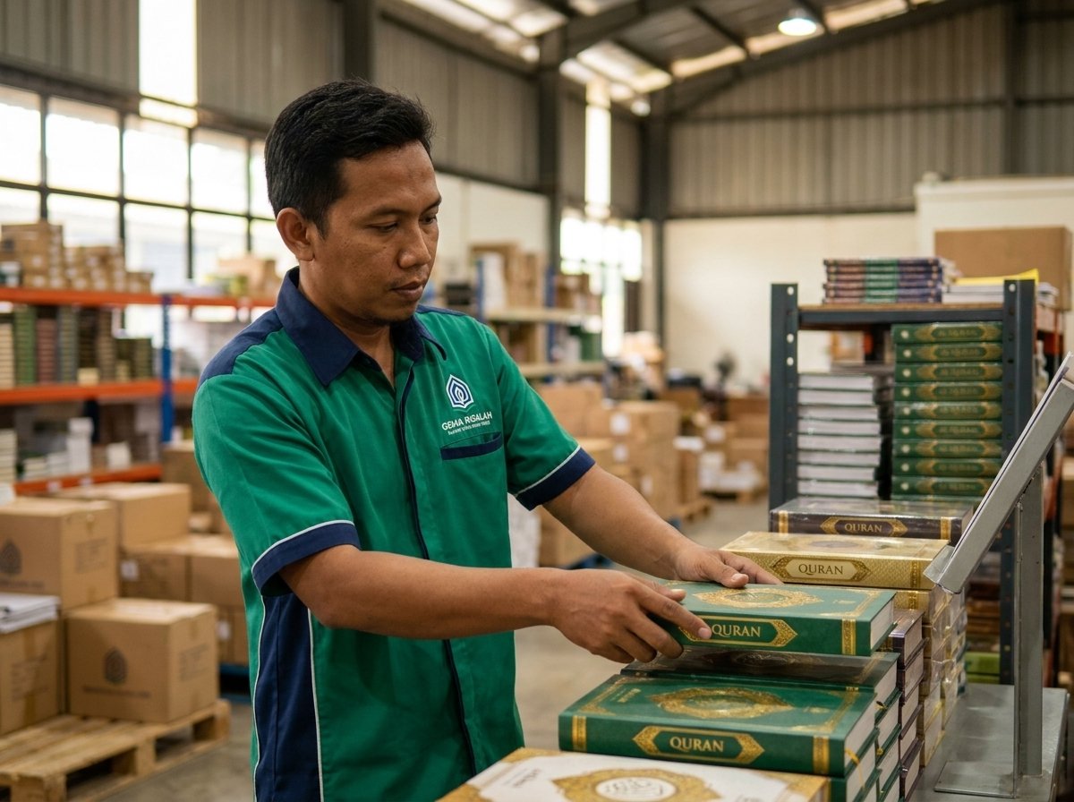 Layanan Pengadaan Literatur Al-Quran Tepercaya