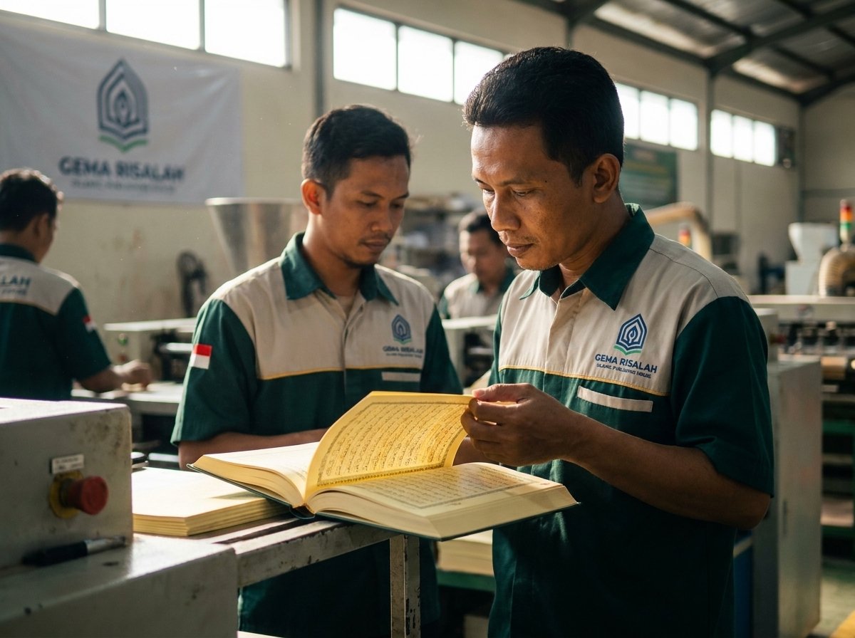 Spesifikasi Material Produk Alquran Online dan Kertas QPP Halal