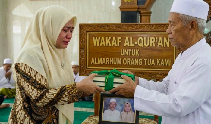 wakaf alquran untuk orang tua yang sudah meninggal