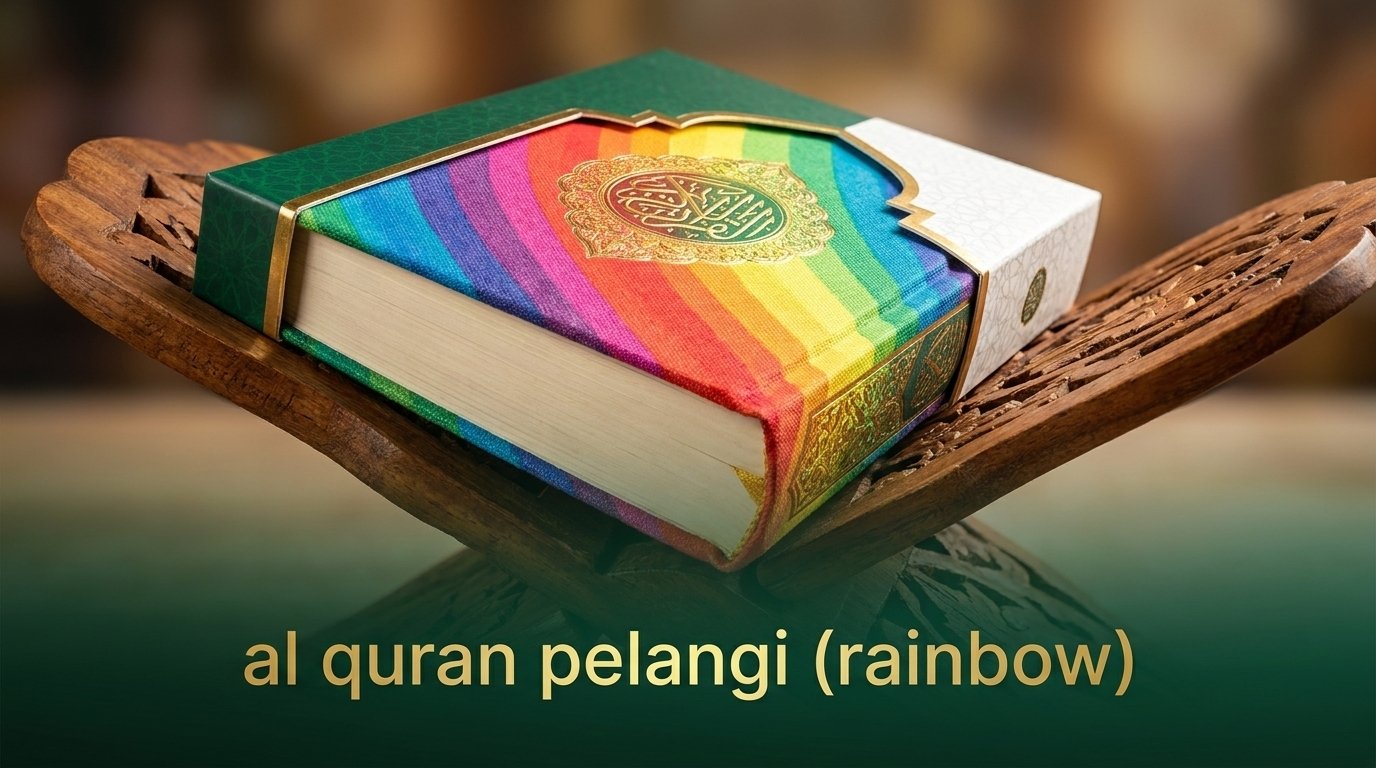 Al quran pelangi rainbow
