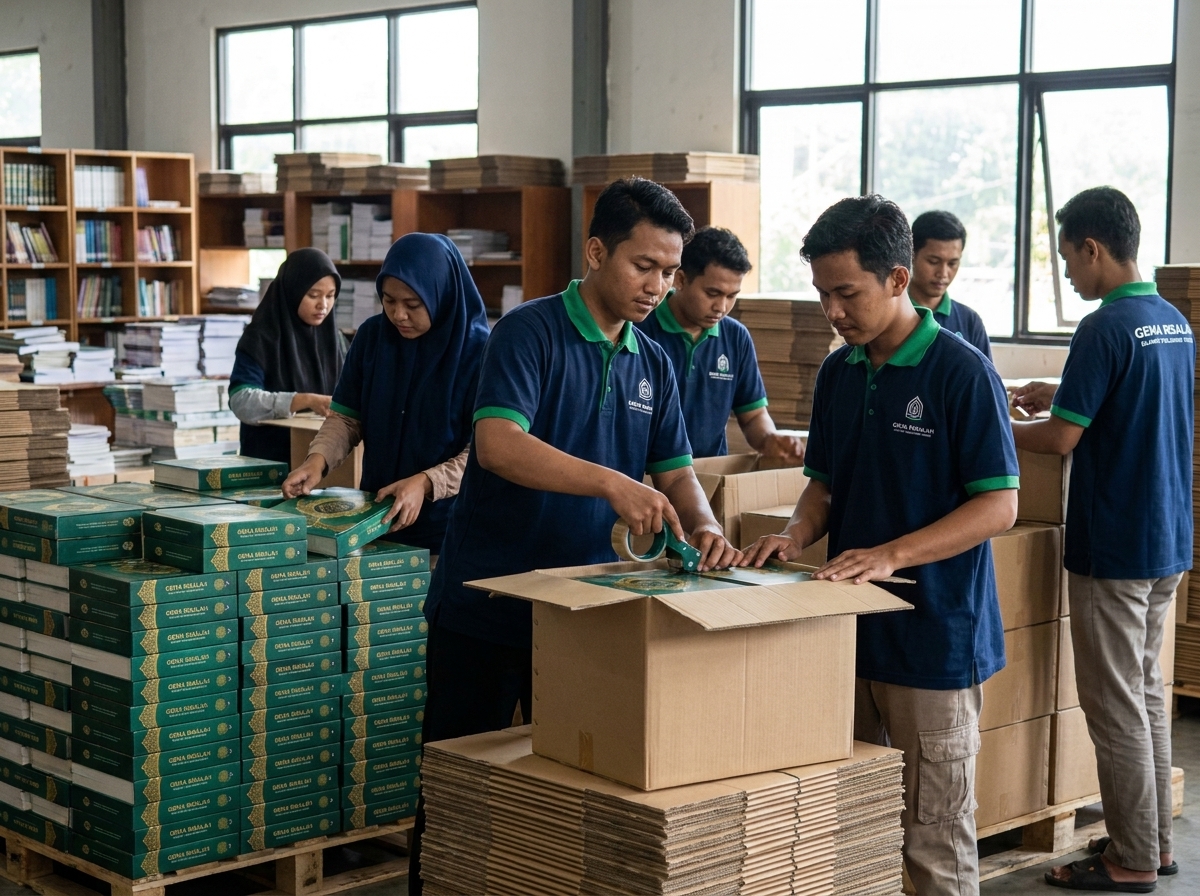 Ekspedisi Pengiriman Al Quran Terbaik ke Seluruh Indonesia