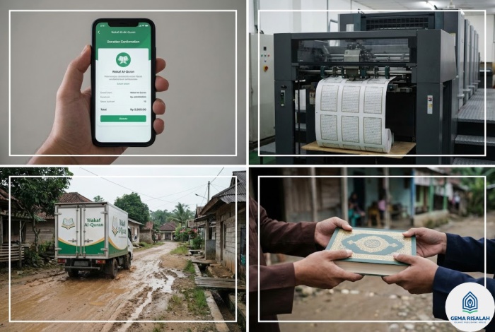 Tantangan Distribusi & Cara Wakaf Quran