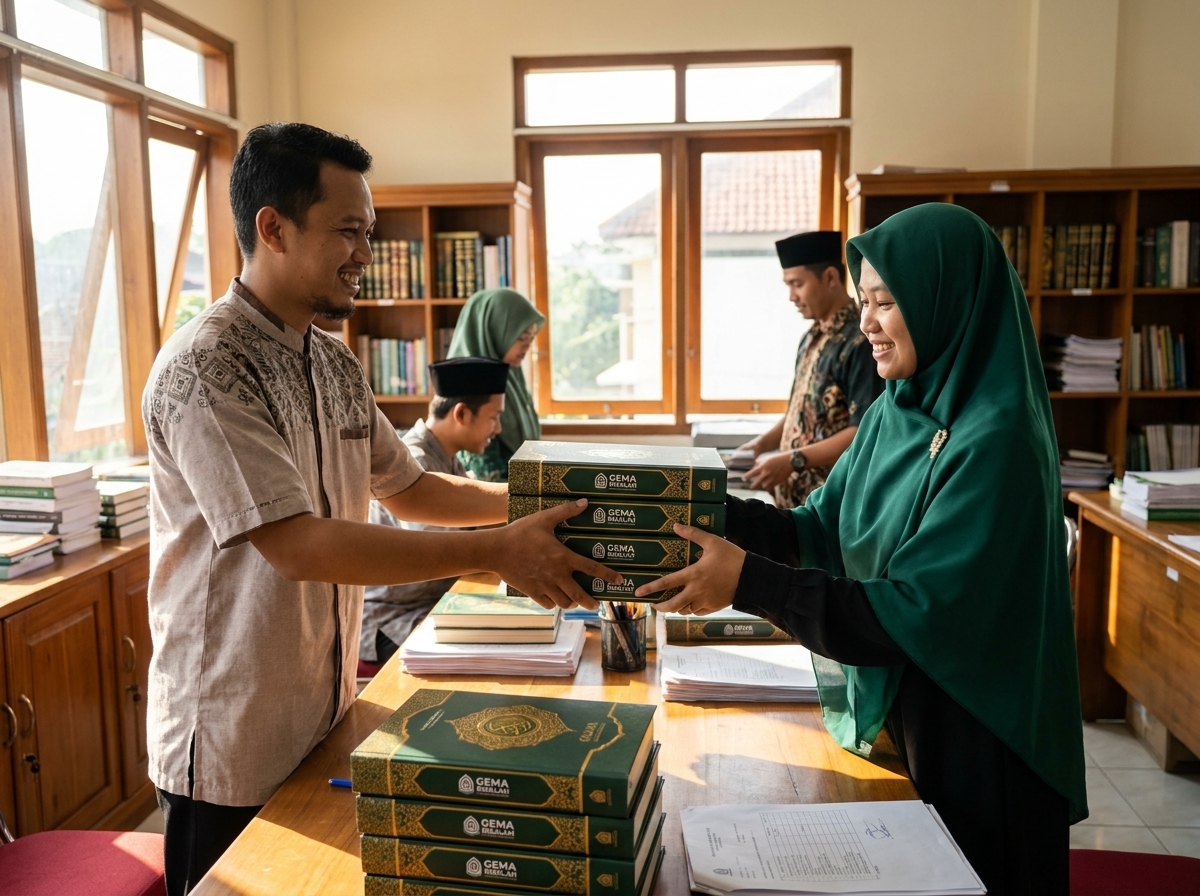 Pemasok Mushaf Tangan Pertama untuk Ekosistem Wakaf