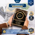 Buku Yasin dan Tahlil Hardcover Custom Kertas Mattepaper Hvs 208 Halaman Bonus Plus 4 Hal. Sisipan