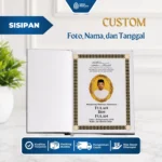 Buku Yasin dan Tahlil Hardcover Custom Kertas Mattepaper Hvs 208 Halaman Bonus Plus 4 Hal. Sisipan - Gambar 10