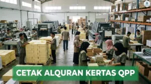 Cetak alquran kertas qpp