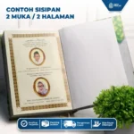 Alquran Untuk 100 Harian Gratis Custom Nama & Foto Sisipan Premium Ukuran A5 & A4 - Gambar 4