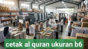cetak al quran ukuran b6