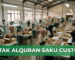 cetak alquran saku custom