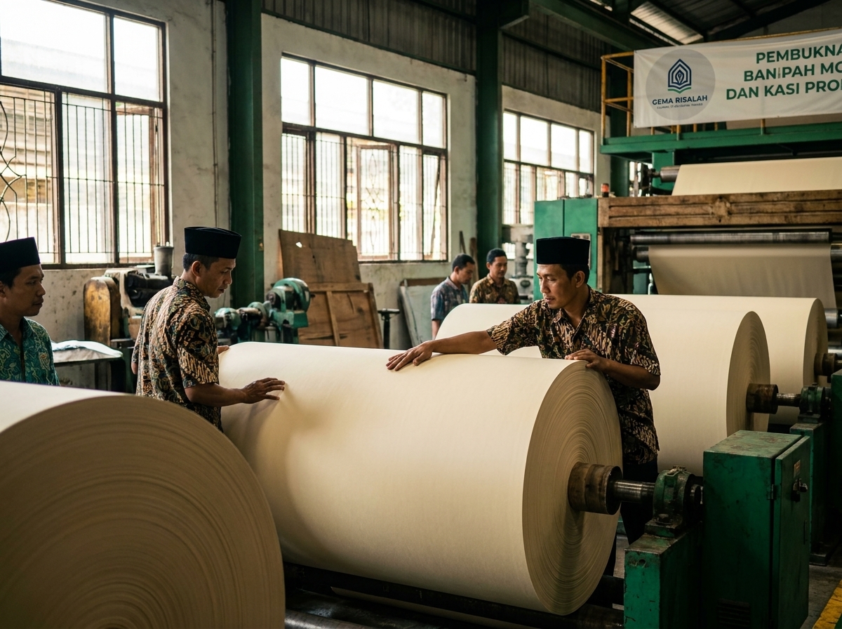 Fasilitas Produsen Alquran Berskala Besar