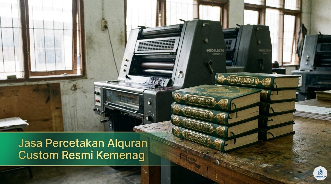 Jasa percetakan alquran resmi tangan pertama standar Kemenag