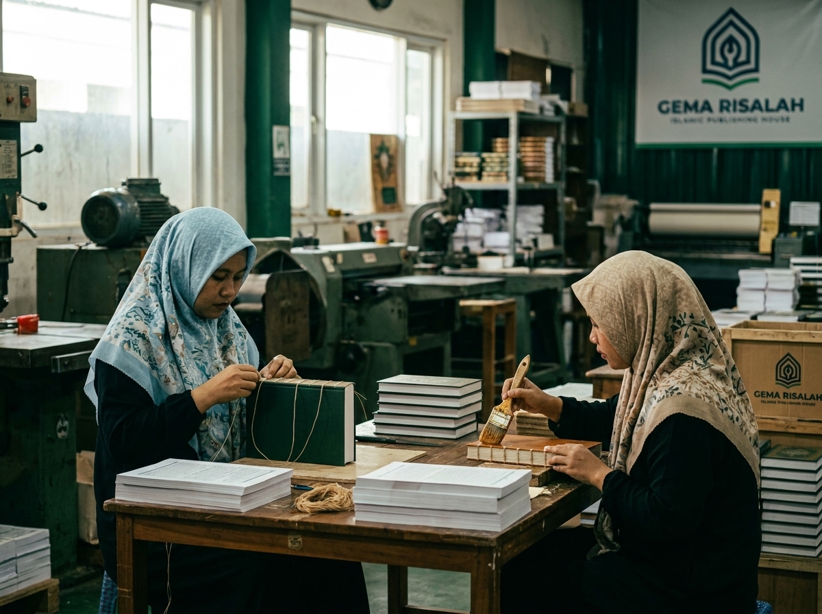 Kualitas Material produksi alquran & Rekayasa Jilid kualitas terbaik