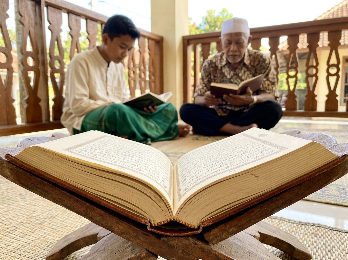 kualitas kertas qpp halal dan jilid jahit benang mushaf tahan lama
