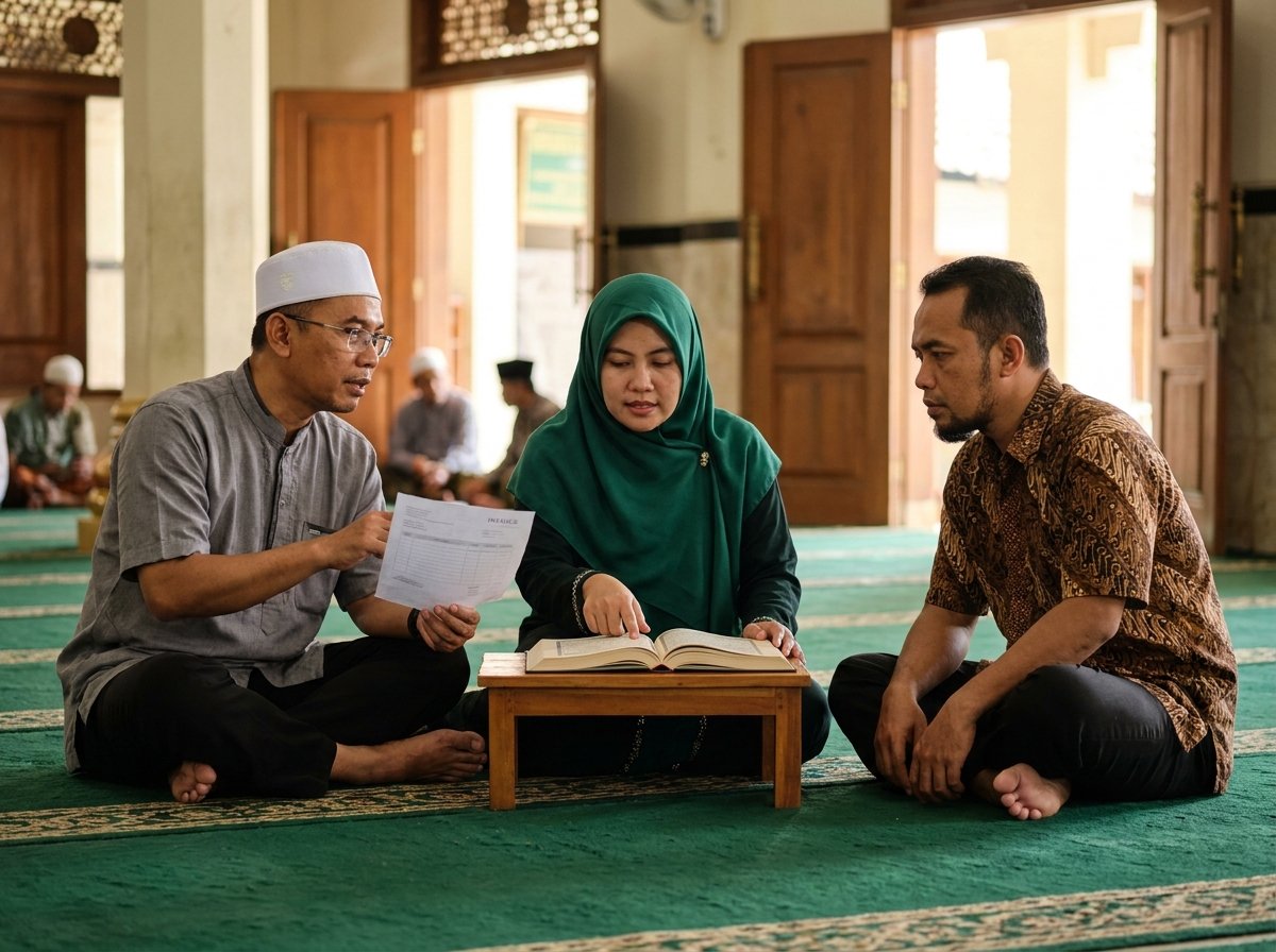 musyawarah panitia pengadaan mushaf wakaf dan suvenir custom instansi