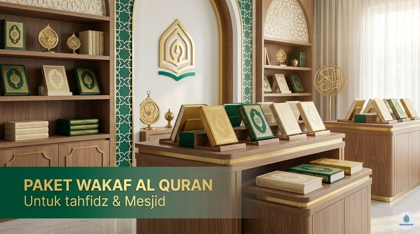 paket wakaf al quran