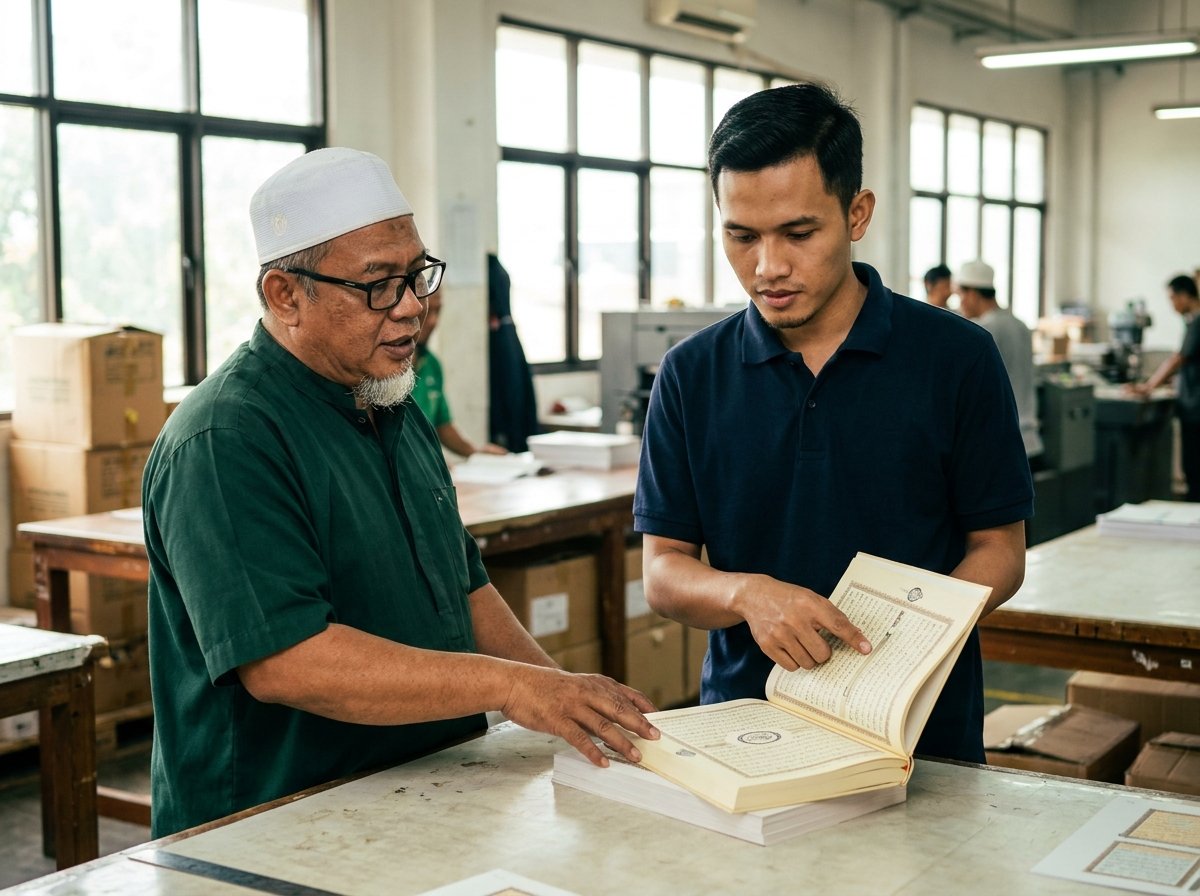 pemeriksaan tanda tashih lpmq kemenag pada pemasok alquran resmi
