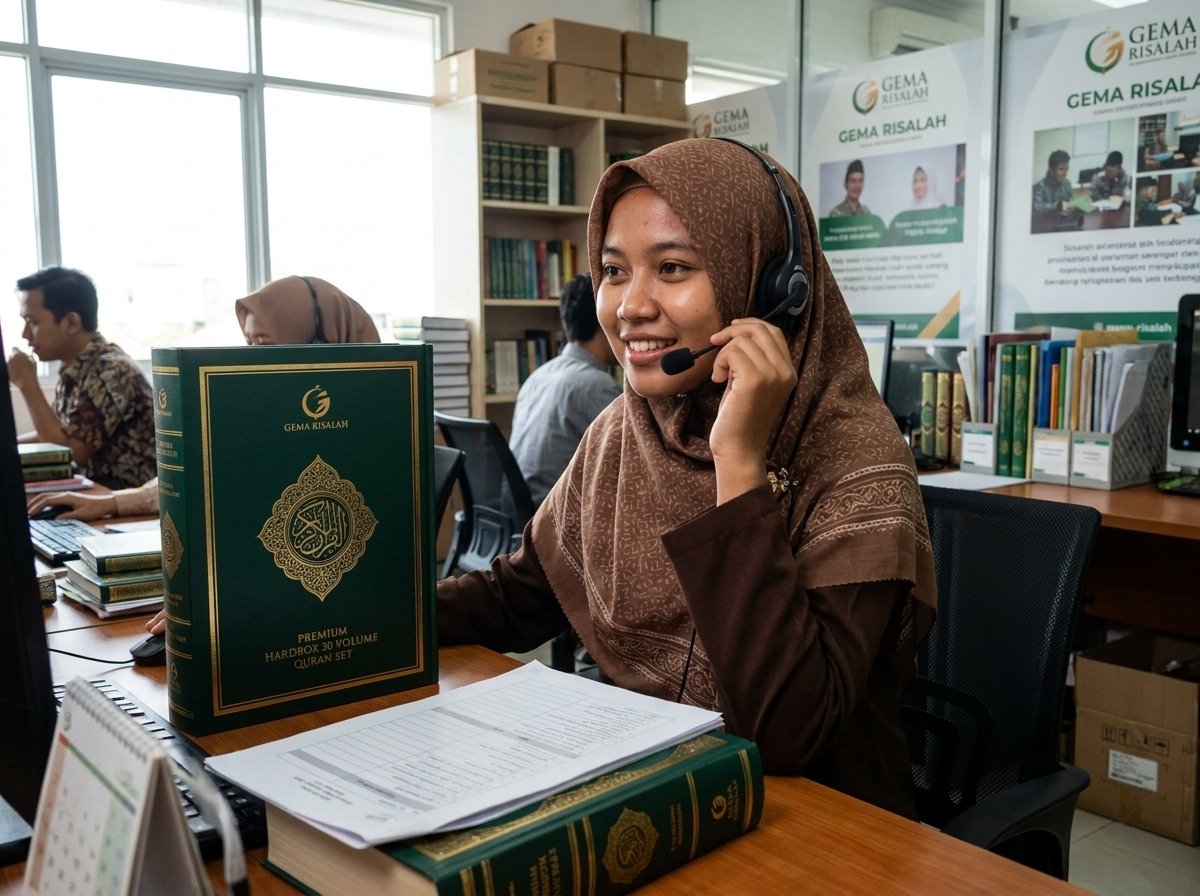 Pertanyaan Seputar Pemesanan (FAQ) Al Quran per juz mujazza