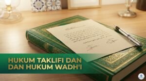 hukum taklifi dan hukum wadhi (Update)