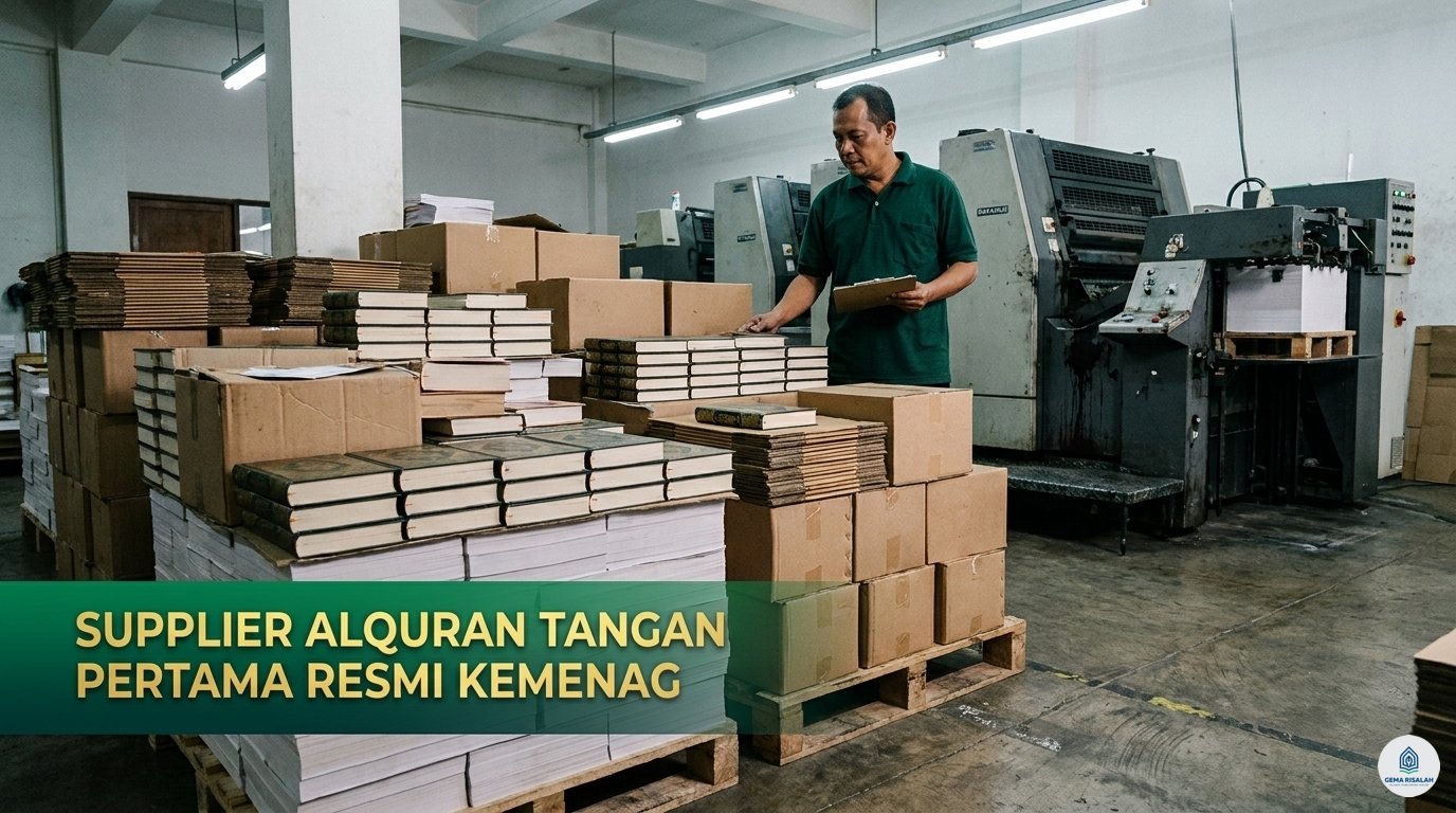 Supplier Alquran Tangan Pertama Resmi Kemenag RI Harga Pabrik